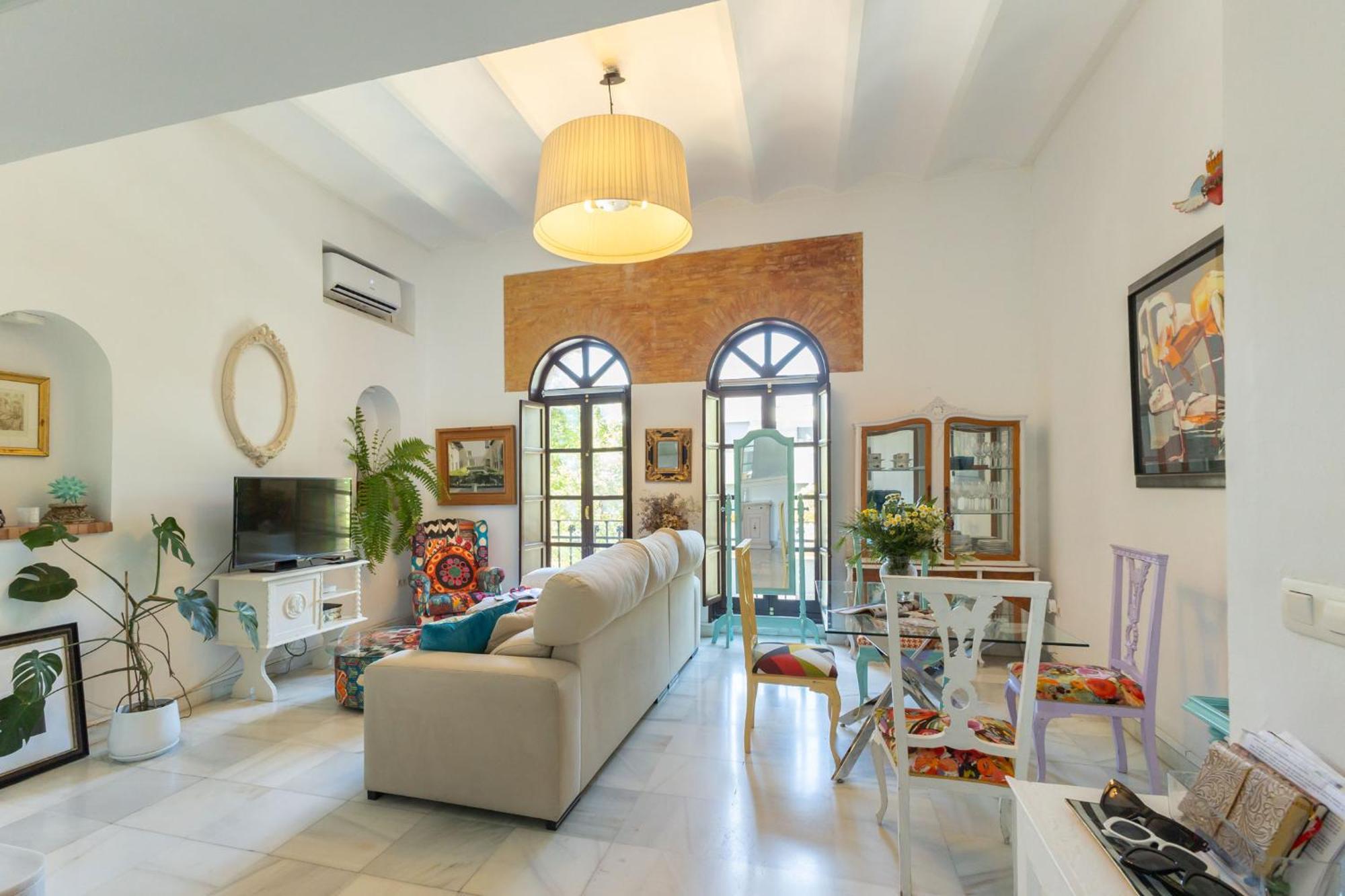 Charming 2 Bedroom Boutique Triplex Apartment With Private Terrace At Seville City Center By Ocityzen Buitenkant foto